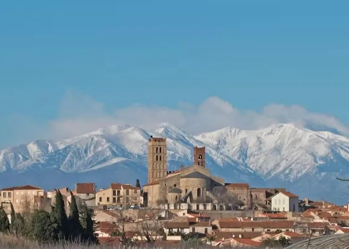 House With Patio And Air Conditioning * Elne