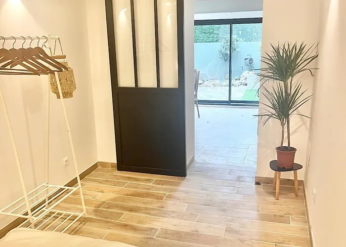 House With Patio And Air Conditioning Apartamento Elne